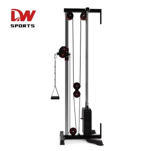 Adjustable Dual Pulley System Pull-Down Fitness Station Cable Crossover Smith Machine