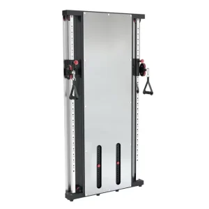 Adjustable Dual Wall-Mount Cable Fly Machine Cast Iron Stainless Steel Mirror Panel