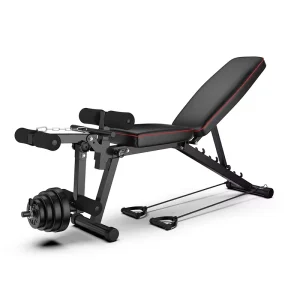 Adjustable Dumbbell Fitness Bench and Commercial Multifunctional Sit-Up Board