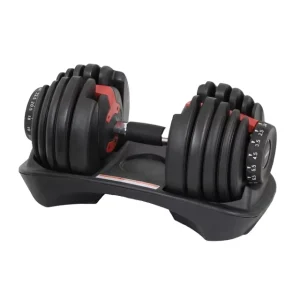 Adjustable Dumbbell Free-Weight Set, 50 kg, 40 kg, 30 kg, 24 kg, 10 kg, 90 lb, Gym Equipment