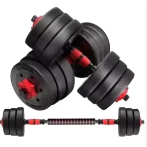 Adjustable Dumbbell Kettlebell and Barbell Set for Home Workout