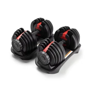Adjustable Dumbbell Set, 24KG/40KG, Gym Fitness