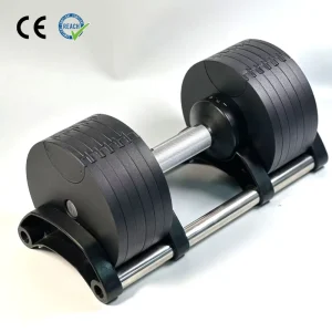 Adjustable Dumbbell Set 24kg 32kg 36kg 40kg 1-Second Quick Adjustment OEM Custom