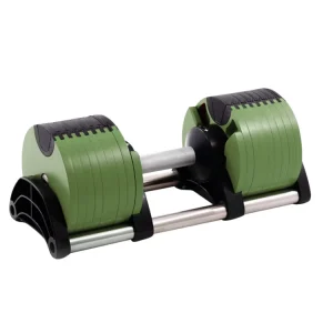 Adjustable Dumbbell Set, 2kg Increments, ABS Base, 10 Colors, Gym Fitness