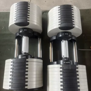 Adjustable Dumbbell Set, 40KG/40.5KG/45KG, 90LB/100LB, with Steel Dumbbell Rack
