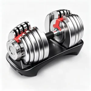 Adjustable Dumbbell Set, 5-80 lb, Home & Gym