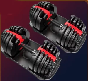 Adjustable Dumbbell Set for Bodybuilding and Gym Fitness
