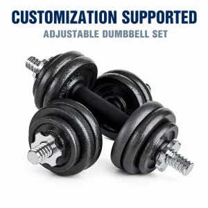 Adjustable Dumbbell Set for Home Gym Strength Training