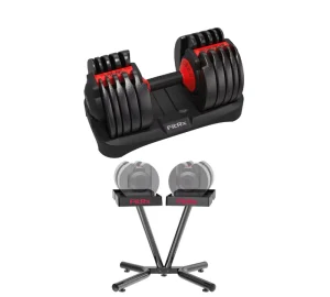 Adjustable Dumbbell Set for Home Gym Strength Training