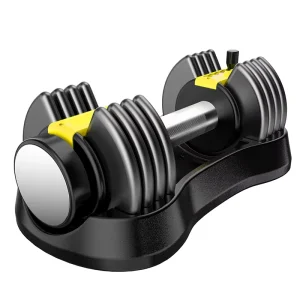 Adjustable Dumbbell Set with Anti-Slip Metal Handle, Commercial Use