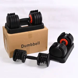 Adjustable Dumbbell Sets 5-25 kg 11-55 lb for Gym & Home Use