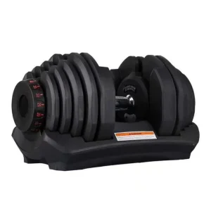 Adjustable Dumbbells 2.5-24kg 15-Gear Fast-Adjust Portable Home Fitness