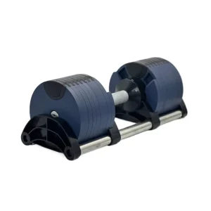 Adjustable Dumbbells, 32kg/40kg, 80lb/90lb, with Steel Dumbbell Rack