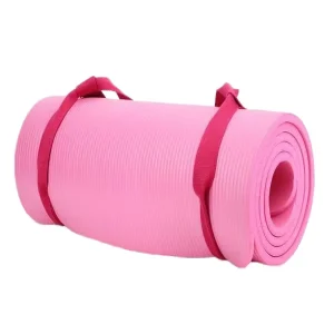 Adjustable Durable Cotton Yoga Mat Strap Lightweight for Carrying Exercise Mats or Stretching