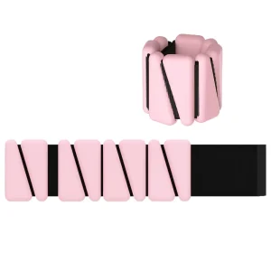 Adjustable Durable Silicone Iron Wrist Weights Bracelet for Fitness Training Workout