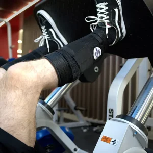 Adjustable Durable Steel Plate Ankle & Wrist Weights Leg Strength Training Weighted Equipment With Comfortable Leg Strap