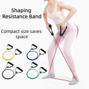 Adjustable Elastic Resistance Bands for Home Workout Gym Fitness Exercise