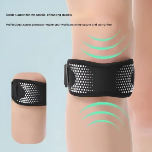 Adjustable Elbow Support with Breathable Non-Skid Material for Sports and Crawling