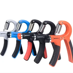 Adjustable Finger Strengthener Hand Grip Gripper with Counter