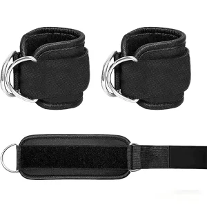 Adjustable Fitness Ankle Straps for Cable Machines