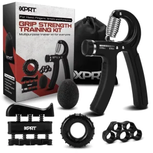 Adjustable Five-Piece Hand Grip Workout Kit