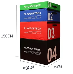 Adjustable Foam Plyo Soft Plyometric Box Jump Boxes for Gym