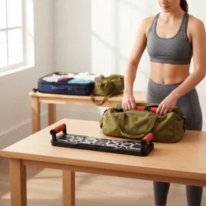 Adjustable Foldable ABS Chest Expander for Home and Commercial Use