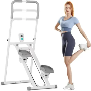 Adjustable Foldable Steel Stair Climber Stepper Machine for Home Use