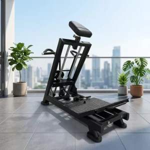 Adjustable Footplate Multifunctional T-Bar Rower for Professional Gym