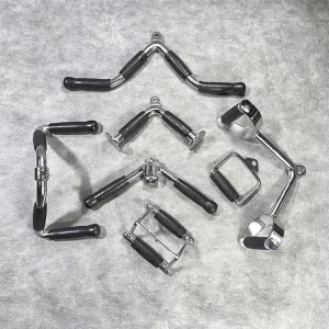 Adjustable Grip Handle for Commercial Fitness Equipment Black Coated Gantry Parts with Bodybuilding Accessories