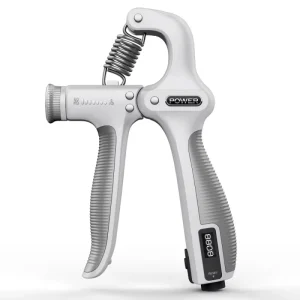 Adjustable Hand Grip Strengthener with Digital Counter for Fitness and Therapy