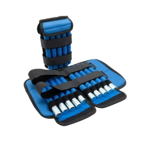 Adjustable Heavy Duty Ankle Weights Removable Iron Bar Gym Ankle & Wrist Weights for Running Training Workout Exercise Arm Leg