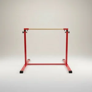 Adjustable Height Gymnastics High/Low Bar for Kids and Adults, Home Practice and Competition Use