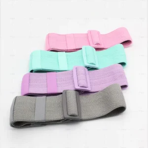 Adjustable Hip Resistance Band Set for Yoga and Fitness with Custom Logo