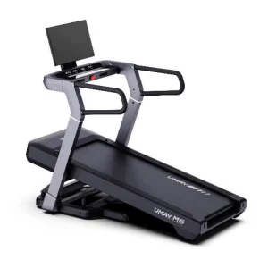Adjustable Incline Electric Treadmill with HD Touch Screen for Home Gym
