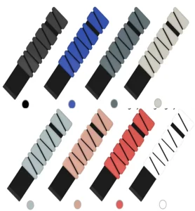 Adjustable Iron Bar Ankle and Wrist Weight Bands, 2 lb/4 lb