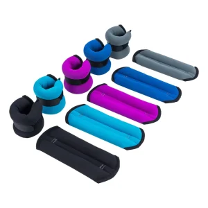 Adjustable Iron Sand Wrist and Ankle Weights, 0.25 kg/0.5 kg/1 kg/1.5 kg/2 kg
