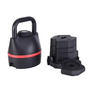 Adjustable Kettlebell 18kg Weight Selectable Kettle Bell Home Gym Fitness Equipment for Strength Training Exercise
