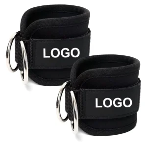 Adjustable Kickbacks Ankle Cuff Glute Workout Neoprene Padded Ankle Straps for Cable Machine
