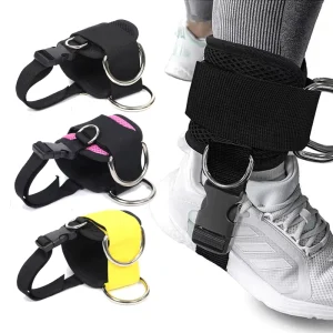 Adjustable Kickbacks Ankle Straps Glute Workouts Neoprene Padded Ankle Straps for Cable Machine
