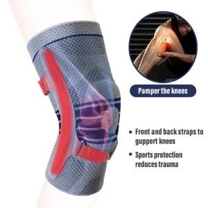 Adjustable Knee Compression Brace with Strap for Men and Women Gym Athletics Joint Relief