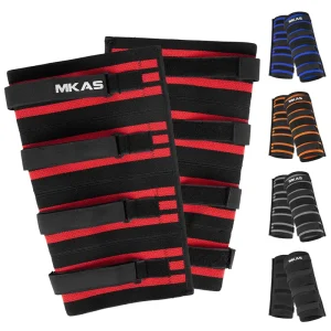 Adjustable Knee Support Sleeve Brace Compression for Powerlifting Weightlifting Knee Protection