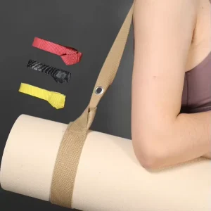 Adjustable-Length Yoga Mat Carrier Strap
