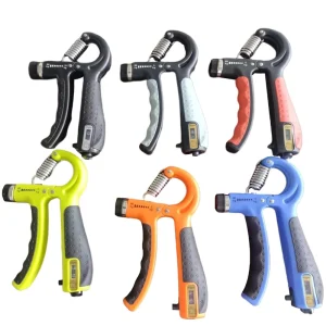 Adjustable Metal Hand Grip Strengthener Set for Forearm and Wrist Exercise