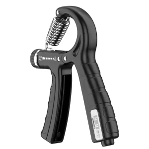 Adjustable Metal Hand Grip Strengthener with Counting, 5-60 kg, Wrist Trainer