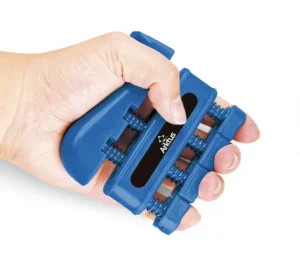 Adjustable Multi-Resistance Fitness Hand Grips with Silicone Rubber Finger Exerciser