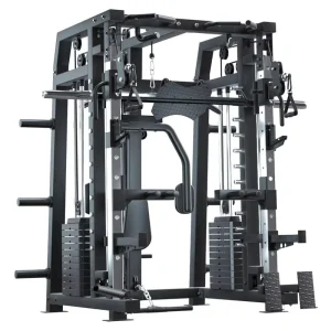 Adjustable Multifunctional Squat Rack Power Rack Smith Machine