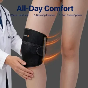 Adjustable Neoprene Knee Protection Pad with Hook-and-Loop Closure for Men and Women