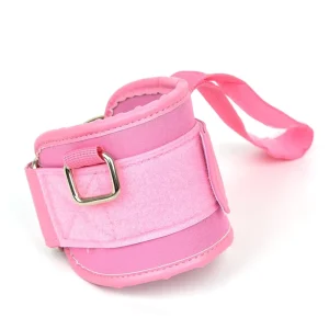Adjustable Neoprene Padded Ankle Strap for Cable Machines Weight Lifting
