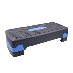 Adjustable Non-Slip Aerobic Step Board, 300 lb Capacity, PP, for Home Gym
